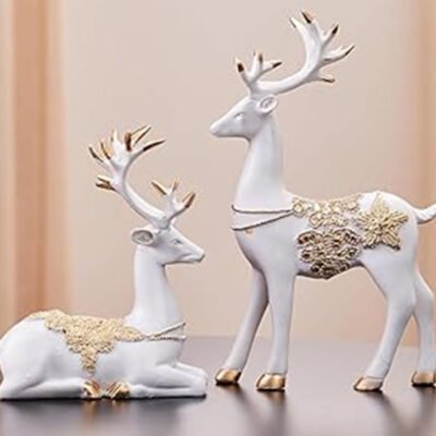 basics-reindeer-sculptures-home-decor-golden-white
