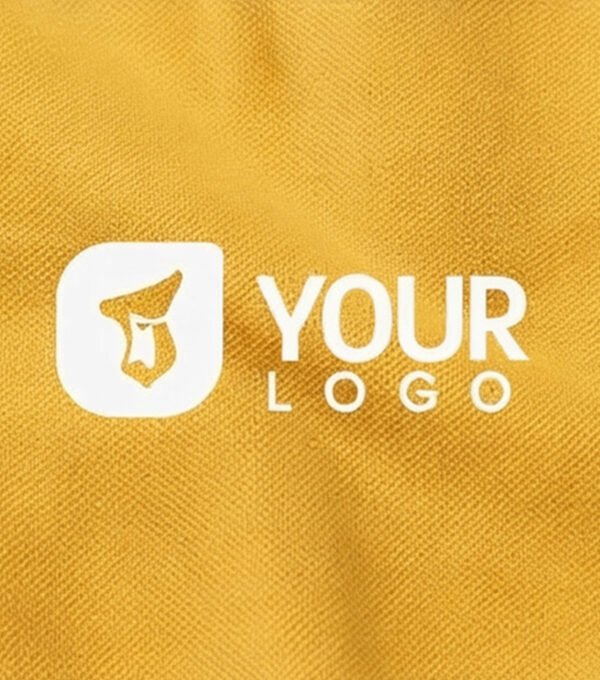 fabric-selected-homme-yellow-polo-tshirt-custom-logo